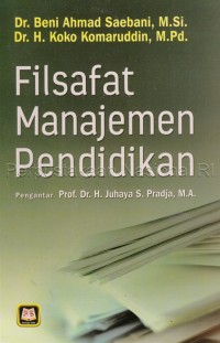 Filsafat Manajemen Pendidikan
