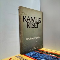 KAMUS RISET
