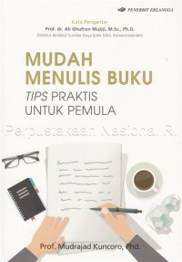 mudah menulis buku tips praktis untuk pemula