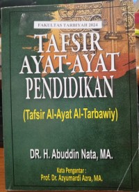 TAFSIR AYAT-AYAT PENDIDIKAN