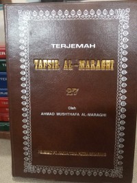 Terjemah Tafsir Al-Maraghi 27